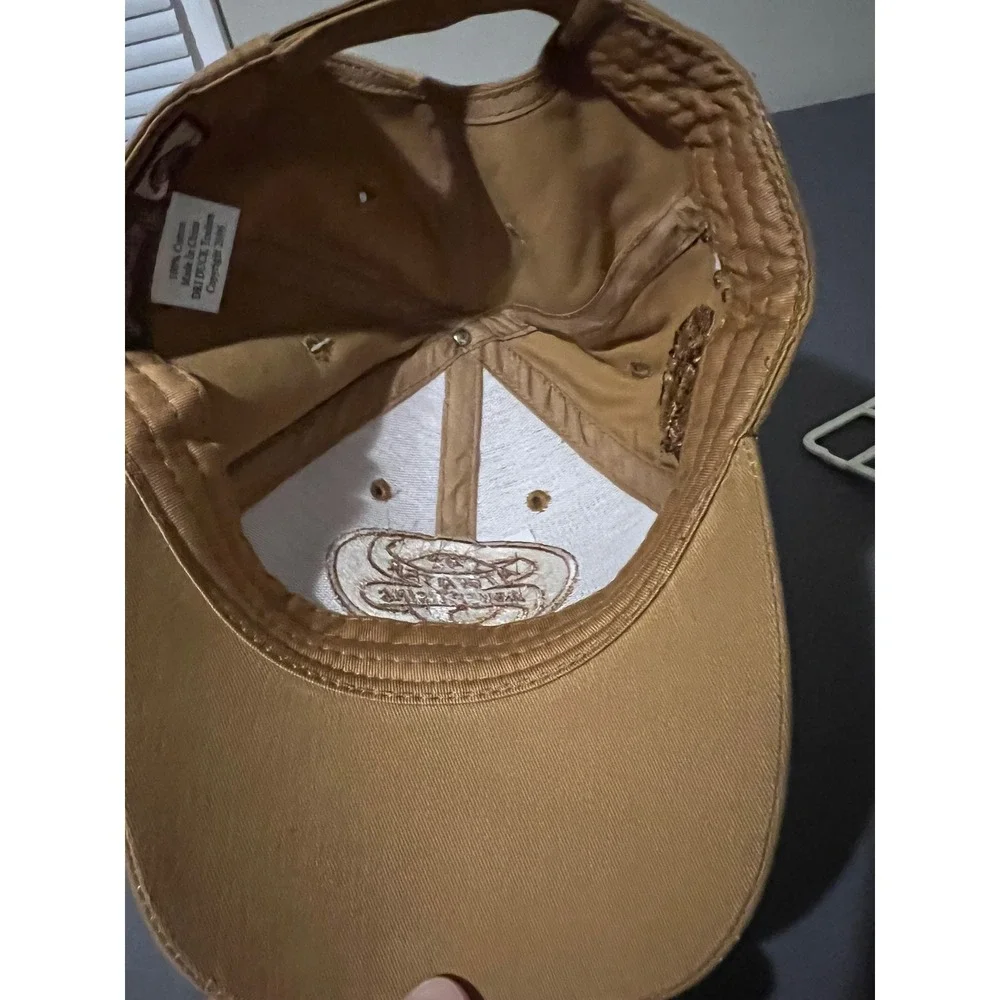 Dri Duck Wildlife Series‎ Turkey Embroidered Hat Brown Atwater Advertising NWT